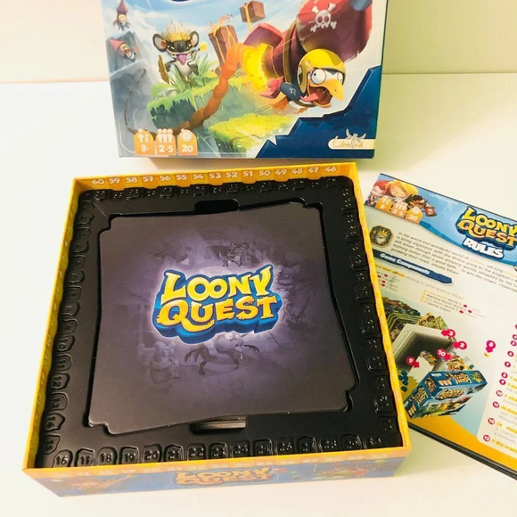 2016 Loony Quest Board Game Libellud Z Man Games - Picture 3 of 16